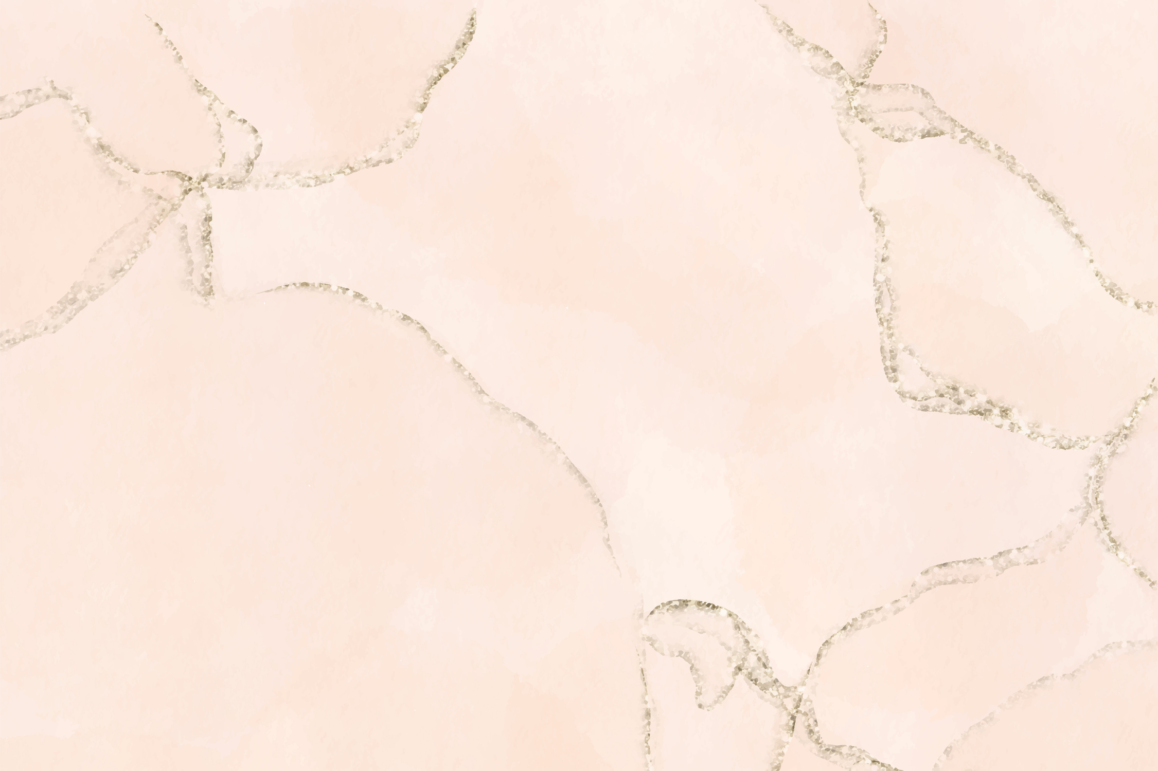 Abstract watercolor peach beige minimalist background